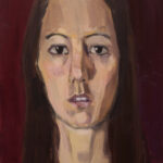 Retrato de mujer en tonos claros